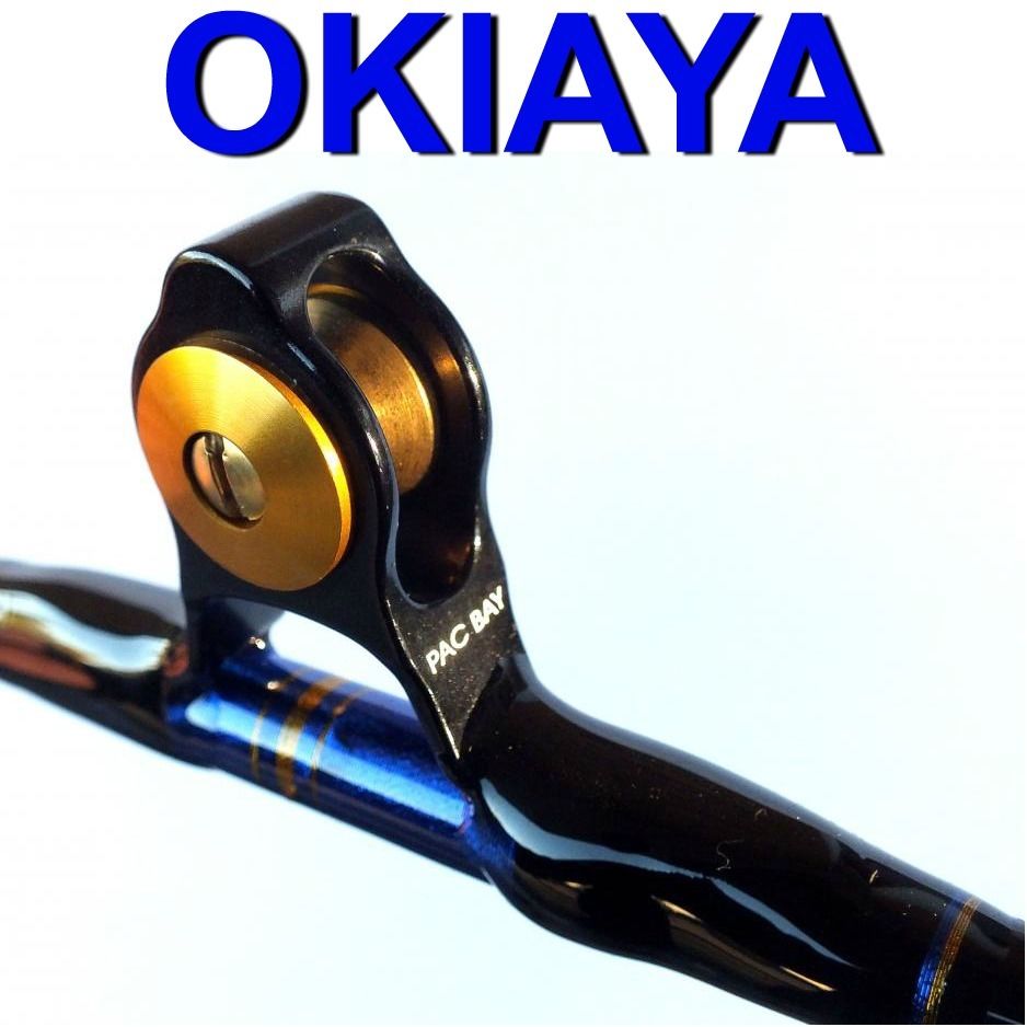 OKIAYA 80-130lb 5'6"Blueline" Saltwater Fishing Rod Bent Butt Swivel Tip 