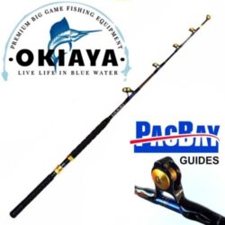 OKIAYA CARBON FIBER "VENOM PRO SERIES" 20-40LB STANDUP TOURNAMENT PAC BAY ROLLER GUIDES