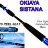 OKIAYA  CARBON "SISTANA JIGGING SERIES" 15-30LB TOURNAMENT RODS - Image 2