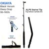 OKIAYA "Black Venom" Deep Drop Bent Butt ALPS RX SWIVEL TIP FUJI SIC GUIDES - Image 4
