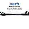 OKIAYA STANDUP TROLLING RODS 80-130LB BLACK VENOM-PRO CARBON BLANK/FUJI GUIDES - Image 4