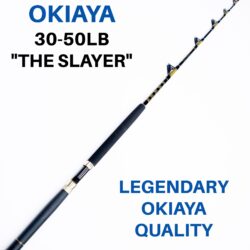 30-50LB  "THE SLAYER" SALTWATER BIG GAME ROLLER ROD